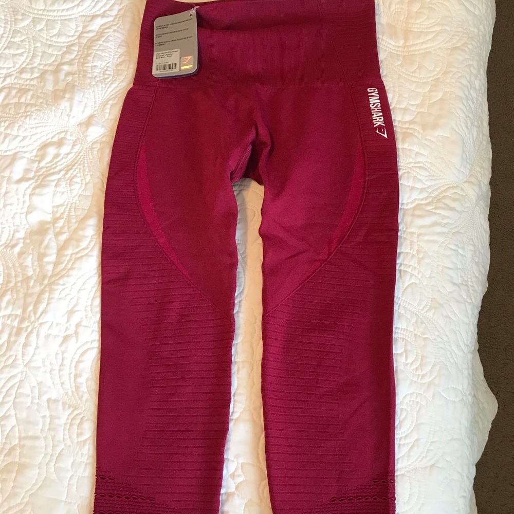 GymShark contour crop legging - S